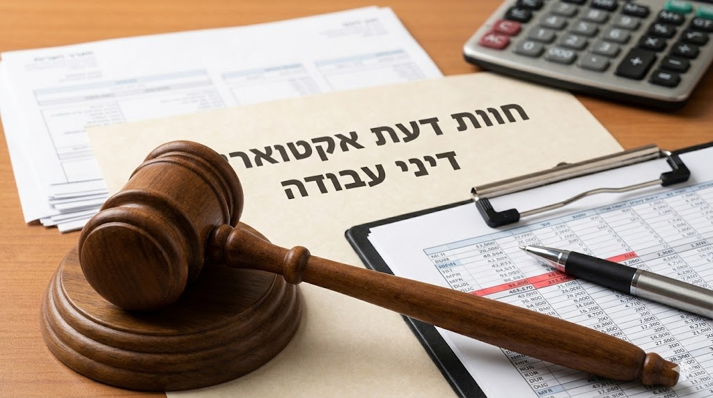 חוות דעת אקטוארית דיני עבודה - חברת אקזאקט פאי